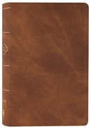 NIV Thinline Bible Passaggio Setting Brown (Red Letter Edition) Premium Imitation Leather