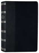 KJV Giant Print Bible 2-Tone Black (Red Letter Edition) Imitation Leather