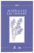 2023 Australian Lectionary An Australian Prayer Book (Year A) Paperback