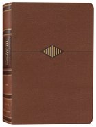 NIV Thompson Chain-Reference Bible Brown (Red Letter Edition) Premium Imitation Leather