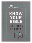Know Your Bible Devotions For Men eBook