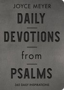 Daily Devotions From Psalms: 365 Devotions Imitation Leather