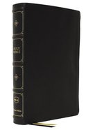 NKJV Large Print Verse-By-Verse Reference Bible Maclaren Series Black Premium Imitation Leather
