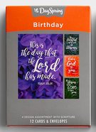 Boxed Cards Birthday: Florals & Scripture Box