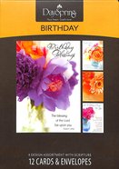 Boxed Cards Birthday: Flowers Box