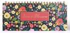 Undated Diary/Planner: Desktop Weekly Scheduler, Grow to Bloss (Candace Collection) Spiral