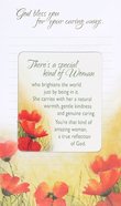 Notepad With Magnet: Special Woman, Poppies Stationery