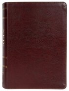NKJV Study Bible Burgundy Full-Color Indexed (Black Letter Edition) Bonded Leather