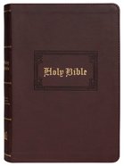 KJV Thinline Large Print Bible Vintage Series Brown (Red Letter Edition) Premium Imitation Leather
