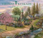 2023 Thomas Kinkade Wall Calendar: Deluxe Studios With Scripture Calendar