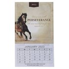 2023 Mini Magnetic Calendar: Perseverance, Horse Calendar
