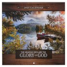 2023 12-Month Wall Calendar: The Heavens Declare the Glory of God Calendar