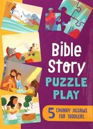 Bible Story Puzzle Play: 5 Chunky Jigsaws For Toddlers (4 Pieces Each Puzzle) Game