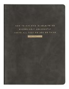 Above All Dayspring Journal, Gray Imitation Leather
