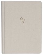 NLT One Step Closer Bible Grey With Small Gold Embossed Hexi Pattern (Red Letter Edition) Hardback