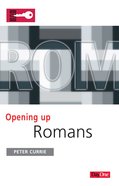 Romans (Opening Up Series) Paperback