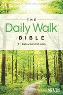 NIV Daily Walk Bible (Black Letter Edition) Paperback