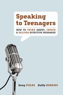 Speaking to Teenagers Paperback