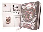 NIV Jesus Bible Artist Edition Gray Floral Premium Imitation Leather