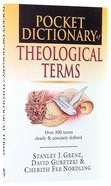 Pocket Dictionary of Theological Terms (Ivp Pocket Reference Series) Paperback